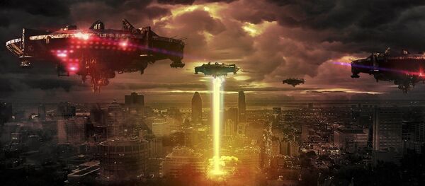 Ataque extraterrestre. Imagen referencial - Sputnik Mundo