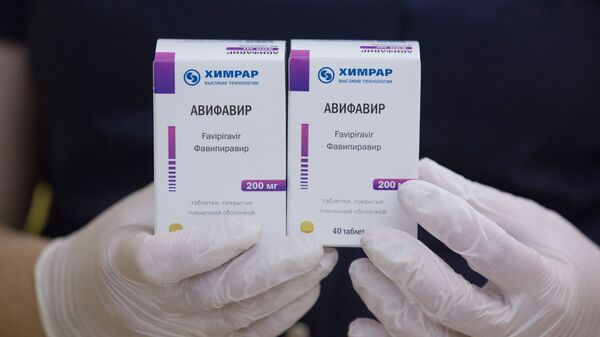 Avifavir, medicamento producido en Rusia para combatir el coronavirus - Sputnik Mundo