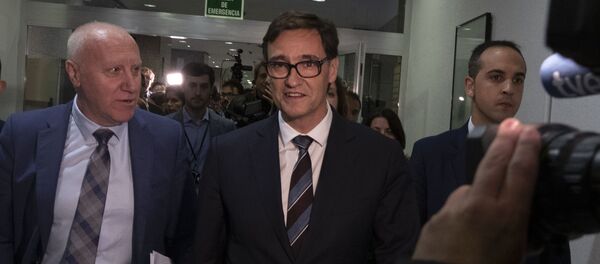 Ministro de Sanidad de España, Salvador Illa - Sputnik Mundo