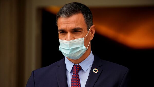 Pedro Sánchez, presidente del Gobierno de España Pedro Sánchez, presidente del Gobierno de España - Sputnik Mundo
