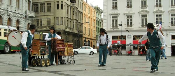 Organilleros y chinchineros de Chile - Sputnik Mundo