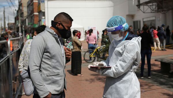 Coronavirus en Colombia - Sputnik Mundo