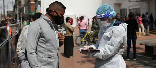 Coronavirus en Colombia Coronavirus en Colombia - Sputnik Mundo