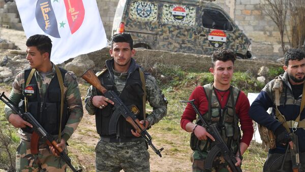 Militares libios  - Sputnik Mundo