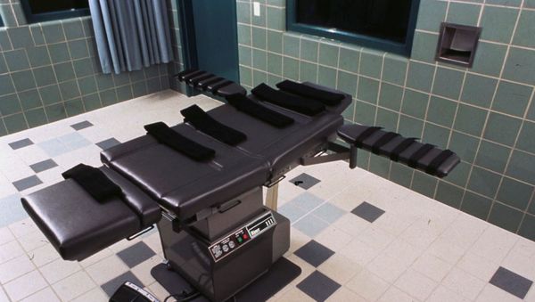 Una cámara de ejecución del Penitenciario del Terre Haute, EEUU Una cámara de ejecución del Penitenciario del Terre Haute, EEUU - Sputnik Mundo