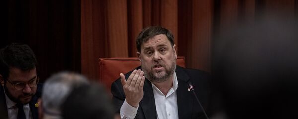 Oriol Junqueras, líder independentista catalán - Sputnik Mundo