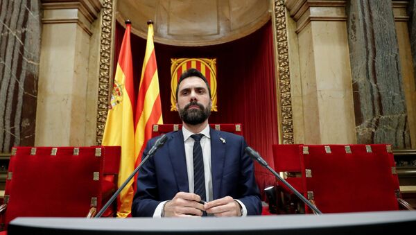 Roger Torrent, presidente del Parlamento de Cataluña - Sputnik Mundo