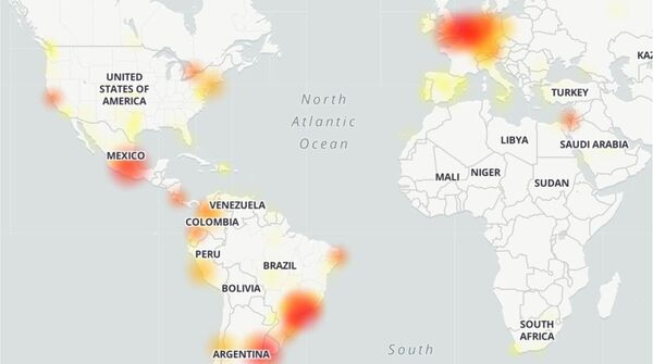 Varios países se quedan sin conexión a WhatsApp Varios países se quedan sin conexión a WhatsApp - Sputnik Mundo