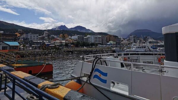 Puerto de Ushuaia, Argentina - Sputnik Mundo