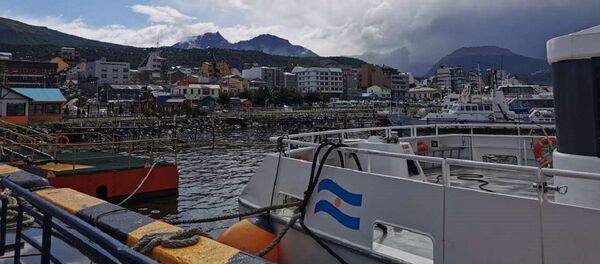 Puerto de Ushuaia, Argentina - Sputnik Mundo