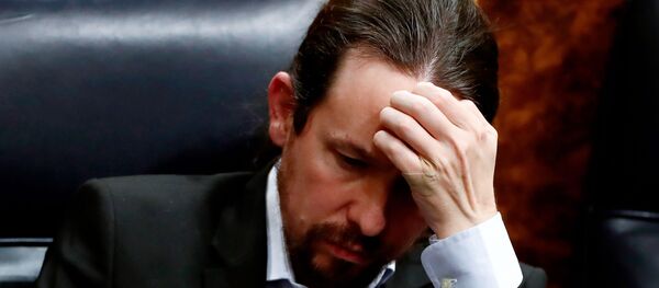Pablo Iglesias, líder del partido español Unidas Podemos - Sputnik Mundo