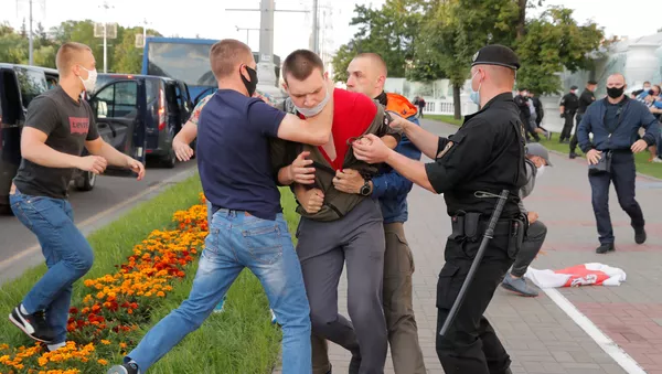 Protestas electorales en Bielorrusia