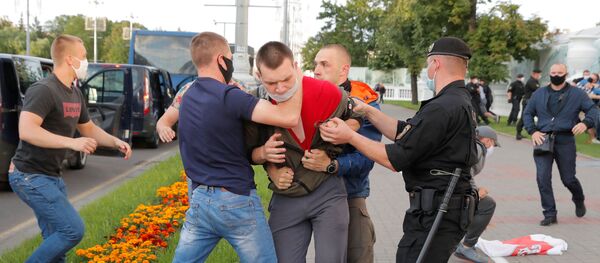 Protestas electorales en Bielorrusia - Sputnik Mundo