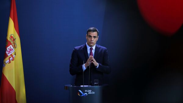 Pedro Sánchez, el presidente del Gobierno español - Sputnik Mundo