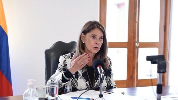 Marta Lucía Ramírez, vicepresidenta de Colombia - Sputnik Mundo