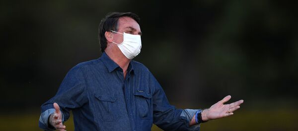 Jair Bolsonaro, presidente de Brasil - Sputnik Mundo