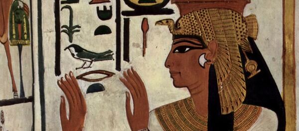 Jeroglíficos egipcios, ilustración - Sputnik Mundo