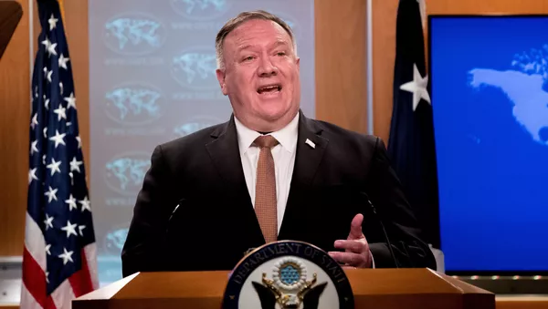 Mike Pompeo, secretario de Estado de EEUU - Sputnik Mundo