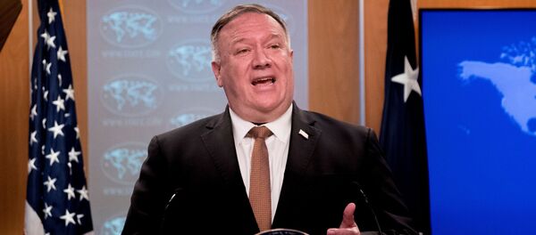 Mike Pompeo, secretario de Estado de EEUU - Sputnik Mundo
