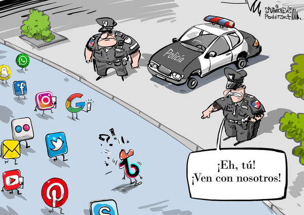 TikTok contratará a 10.000 empleados más en EEUU debido al aumento del número de usuarios - Sputnik Mundo