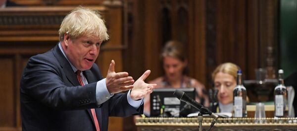Boris Johnson, primer ministro británico - Sputnik Mundo