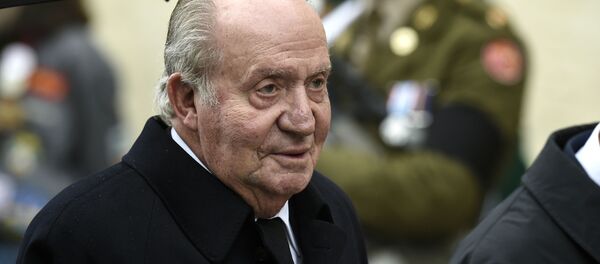 Rey emérito Juan Carlos I en un acto en Luxemburgo  - Sputnik Mundo