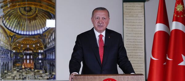 Recep Tayyip Erdogan, presidente de Turquía - Sputnik Mundo