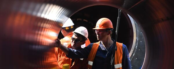 Construcción de Nord Stream 2 - Sputnik Mundo