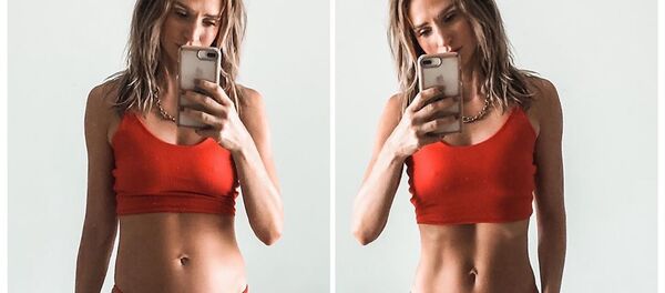 Danae Mercer en una publicación en su instagram - Sputnik Mundo