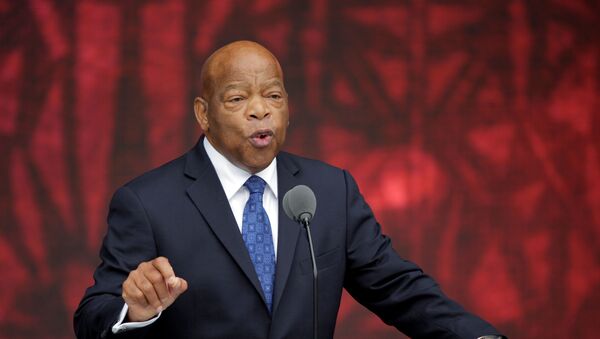 John Lewis, congresista demócrata de Atlanta y defensor de los derechos civiles en EEUU - Sputnik Mundo