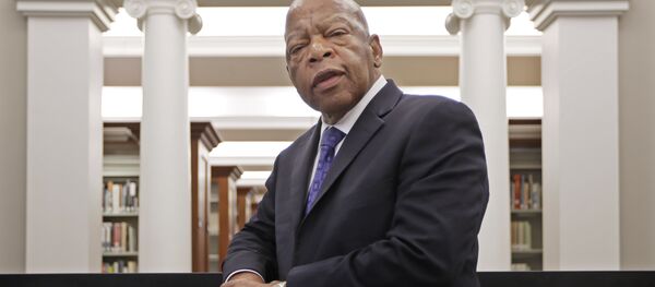John Lewis, congresista demócrata de Atlanta y defensor de los derechos civiles en EEUU John Lewis, congresista demócrata de Atlanta y defensor de los derechos civiles en EEUU - Sputnik Mundo