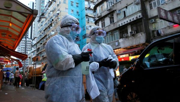 Coronavirus en Hong Kong Coronavirus en Hong Kong - Sputnik Mundo