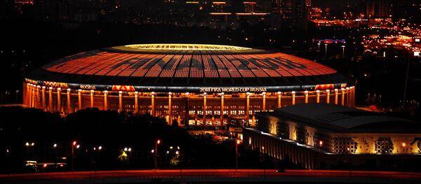 El estadio Luzhniki el día de la final del Mundial de fútbol de Rusia (2018) - Sputnik Mundo
