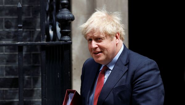 Boris Johnson, primer ministro británico  - Sputnik Mundo