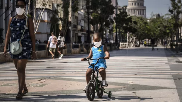 Un niño cubano