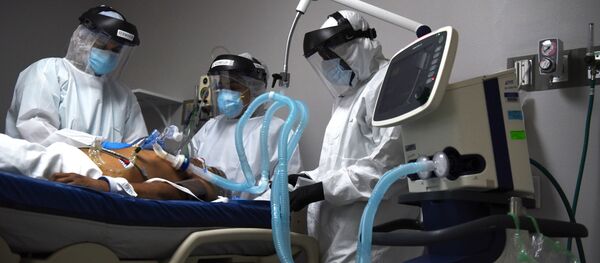 Un hospital en Texas, EEUU - Sputnik Mundo