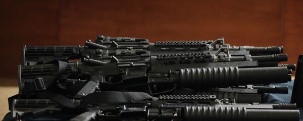 Armas del Cártel Jalisco Nueva Generación (archivo) - Sputnik Mundo