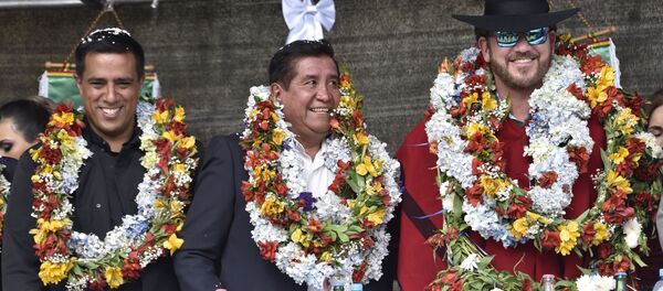 César Salinas, el presidente de la Federación Boliviana de Fútbol César Salinas, el presidente de la Federación Boliviana de Fútbol - Sputnik Mundo