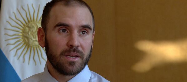 Martín Guzmán, ministro argentino de Economía - Sputnik Mundo