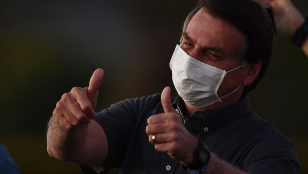 Jair Bolsonaro, presidente de Brasil - Sputnik Mundo