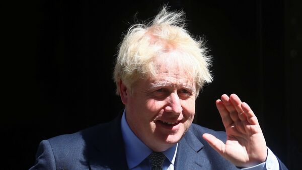 Boris Johnson, primer ministro británico - Sputnik Mundo