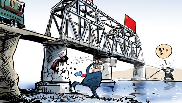 EEUU destruye los puentes que tanto costó construir con China - Sputnik Mundo