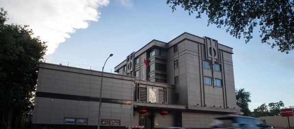 Consulado chino en Houston, EEUU Consulado chino en Houston, EEUU - Sputnik Mundo