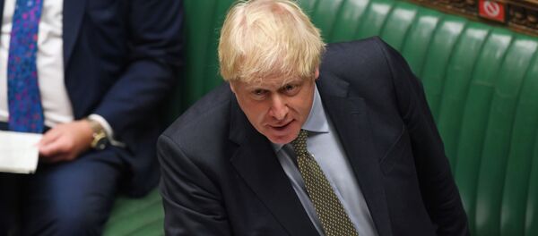 Boris Johnson, primer ministro británico Boris Johnson, primer ministro británico - Sputnik Mundo