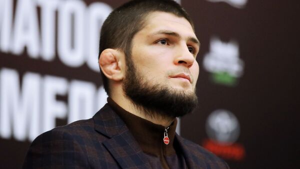 Khabib Nurmagomédov, luchador ruso de artes marciales mixtas - Sputnik Mundo