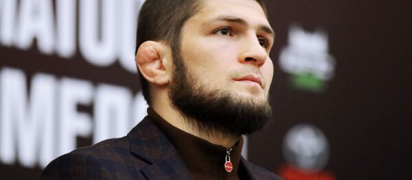 Khabib Nurmagomédov, luchador ruso de artes marciales mixtas - Sputnik Mundo