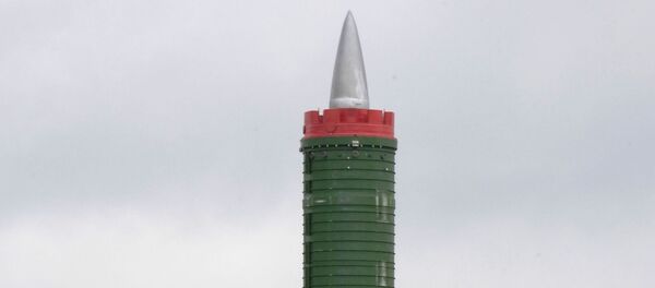 Un sistema de misiles ferroviario, referencial - Sputnik Mundo