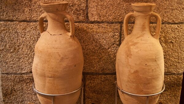 Ánforas romanas (imagen referencial) - Sputnik Mundo