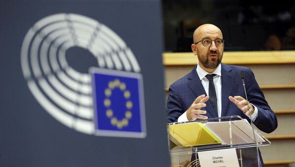 Charles Michel, el presidente del Consejo Europeo - Sputnik Mundo