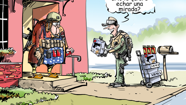 Las balas ya no son suficiente: los estadounidenses compran gas lacrimógeno Las balas ya no son suficiente: los estadounidenses compran gas lacrimógeno - Sputnik Mundo